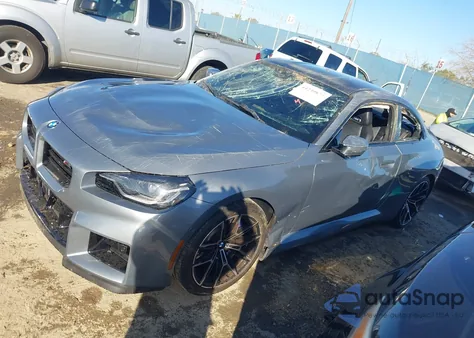 2025 BMW M2 z USA, uszkodzony, nr VIN 3MF23DM00S8F38821